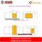 2017 best sale paper carton box window patching machine, paper box window patching machine
