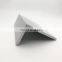 Angle aluminum unequal side aluminum alloy profile 60x100x6 mm triangle edging strip L-shaped aluminum trim angle