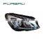 PORBAO auto Hid Xenon front headlight for 205/C200 16-18 year low configuration