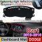 Для Dodge Dart, Fiat Viaggio 2013, 2014, 2015, 2016 PF. Антискользящая коврик для приборной панели, солнцезащитный коврик для приборной панели, коврик для защиты ковра. Автомобильные аксессуары
