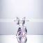 Hot Selling Minimalism Style Clear Glass Vintage Ornament Handicrafts Room Decoration Accessories