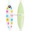 250g 15cm lead salt water fishing lures glow in the dark vertical metal jig lure luminous slow pitch jig