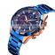 Top Brand Luxury SKMEI 9192 3atm Water Resistant Men Watches Stainless Steel Wrist Stopwatch