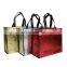 Reusable non woven bag shopping pp plastic bags polypropylene drawsting manufacture non-woven laminated carry shop bag