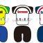 The 2014 World Cup souvenirs Brazil Spain Argentina Germany Jersey Shirt pillow pillow