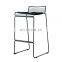 Outdoor Metal Wire Chair Modern Black Metal Wire Bar Chairs