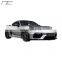 PP Plastic GT4 style 718 body Kit front bumper rear diffuser spoiler For Porsche 718 Boxster Cayman