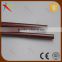 Metal material wooden color window curtain pipes/poles/rods