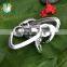 Portable Gear High Quality Outdoor Camping  Aluminium Clip Hanger 4KN Multi-Use Safety  D Ring Carabiner for Dog Leashes