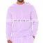 Custom logo sweat shirts cheap plain mens sweatshirts Blank crewneck White sweatshirt Ready to ShipLong Sleeve