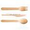 Disposable Spoon Multifunction Biodegradable Eco Friendly Natural Bamboo Disposable Forks Knives Spoons Set