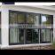American Style Aluminum Double Hung Window Sash Vertical Sliding Window With Grill Design