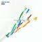 Excellent quality ethernet 305m 4 pairs utp cable cat 5 cat5e network cable with low price