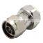 RF Coaxial Connector 4.3/10 4.3-10 Mini Din Male To N Male Adapter