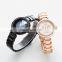Shengke SK Timepieces Woman Watch In Black Rose gold Color Inserted Your Company Logo Inserted it Watches Factory