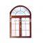 Windows casement with glass windows aluminum profile decorated iron window