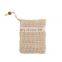 Zero Waste Soap Collection Drawstring Showering Exfoliating Foaming Natural Sisal Soap Bag