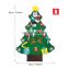 2022 High Quality Decoration Stitching Handmade Kids 3ft 3d Felt DIY Christmas Tree