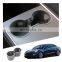 2022 New Design Automotive Parts Car Accessories Interior Center Console Grey Upgraded Cup Holder Card Slot For Tesla Model 3/Y