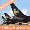 International express rate with UPS freight transportation from China to USA