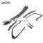 C117 Update CLA45 AMG Carbon Fiber Front Bumper Trim Front  Canard Fin For Benz C117 CLA 16-19