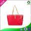 2015 new model lady handbag pu lady bag fashion red bag