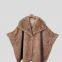 Nouveau chale - cape à revers en fourrure pour l'automne et l'hiver, manteau sursiz, cardigan large pour femmes