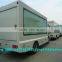HOWO mini mobile stage truck led display, mobile led screen truck with full color video