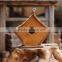 Eco-friendly Cute pink decorative plywood birdhouse pine wood birdcages