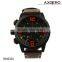 High Quality Leather men Wrist Leather watches sports watch