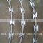 best price concertina razor barbed wire flat wrap coil