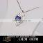 Popular Lady Silver Pendant Fancy owl necklace