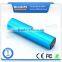 Light color portable 2600mah round power bank