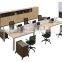 China manufacturer 2 seater Office Computer Workstation Cubicle for Small Office ( SZ-WS375)