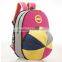 2016 Fashion student school bags canvas ball backpack unique book bag 