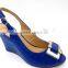 R.blue hot sell new model fashion design women ladies girls dress shoes wedge heel