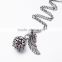 Pregnancy Necklace Snowflower Cage Necklaces Vintage Long Chain Collares for Best Friend Locket Necklace 2015