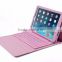 Colorful For iPad Air 2 Silicone Wireless Bluetooth Keyboard Cases