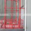 500kg load Lead rail electrical freight elevator cargo platform lift with CE