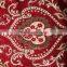 PLUS big red lace embroidery table runner