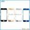 2015 factory high quality,low price plating color tempered glass screen protector for iPhone 6 6Plus