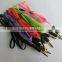 new fashion colorful noodle audio cable