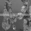 magnifying promotional egyptian style charming decorative crystal chain drop wall sconce hanging mounted chandelier