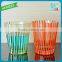 Hot sale colored whisky glass wholesale support OEM glass cup