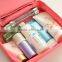 Wholesale price fashion travel cosmetic bag with handle