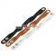 Handmade Weave Wrap Leather Snap Button Bracelet for Men and Women Gifts