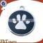Round type synthetic enamel dog sex eu video tag adilia for your own desgin