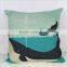 Creative logo custom printed cartoon art style 100 cotton pillow cases