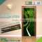 Eco-friendly customized solid pvc waterproof decro easy removable self adhesive glass door film privacy