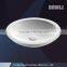 Acrylic solid surface countertop basin